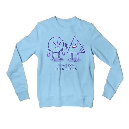 printed pointless sweatshirt upper winterwear printed graphic stylish buy online india the banyan tee tbt men women girls boys unisex baby blue