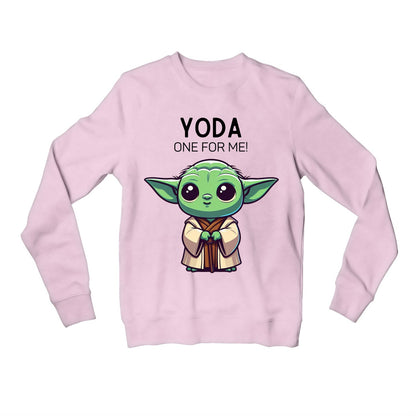 printed da one for me sweatshirt upper winterwear printed graphic stylish buy online india the banyan tee tbt men women girls boys unisex baby pink