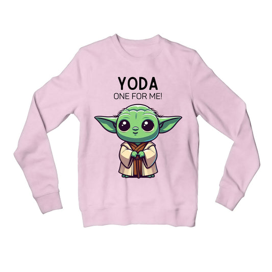 printed da one for me sweatshirt upper winterwear printed graphic stylish buy online india the banyan tee tbt men women girls boys unisex baby pink