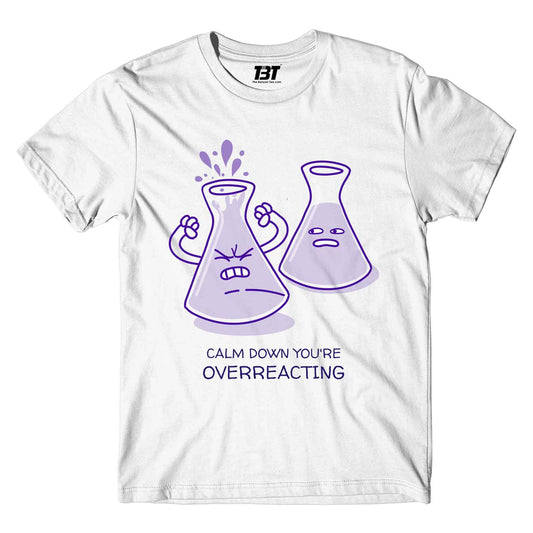 printed overreacting t-shirt printed graphic stylish buy online india the banyan tee tbt men women girls boys unisex white