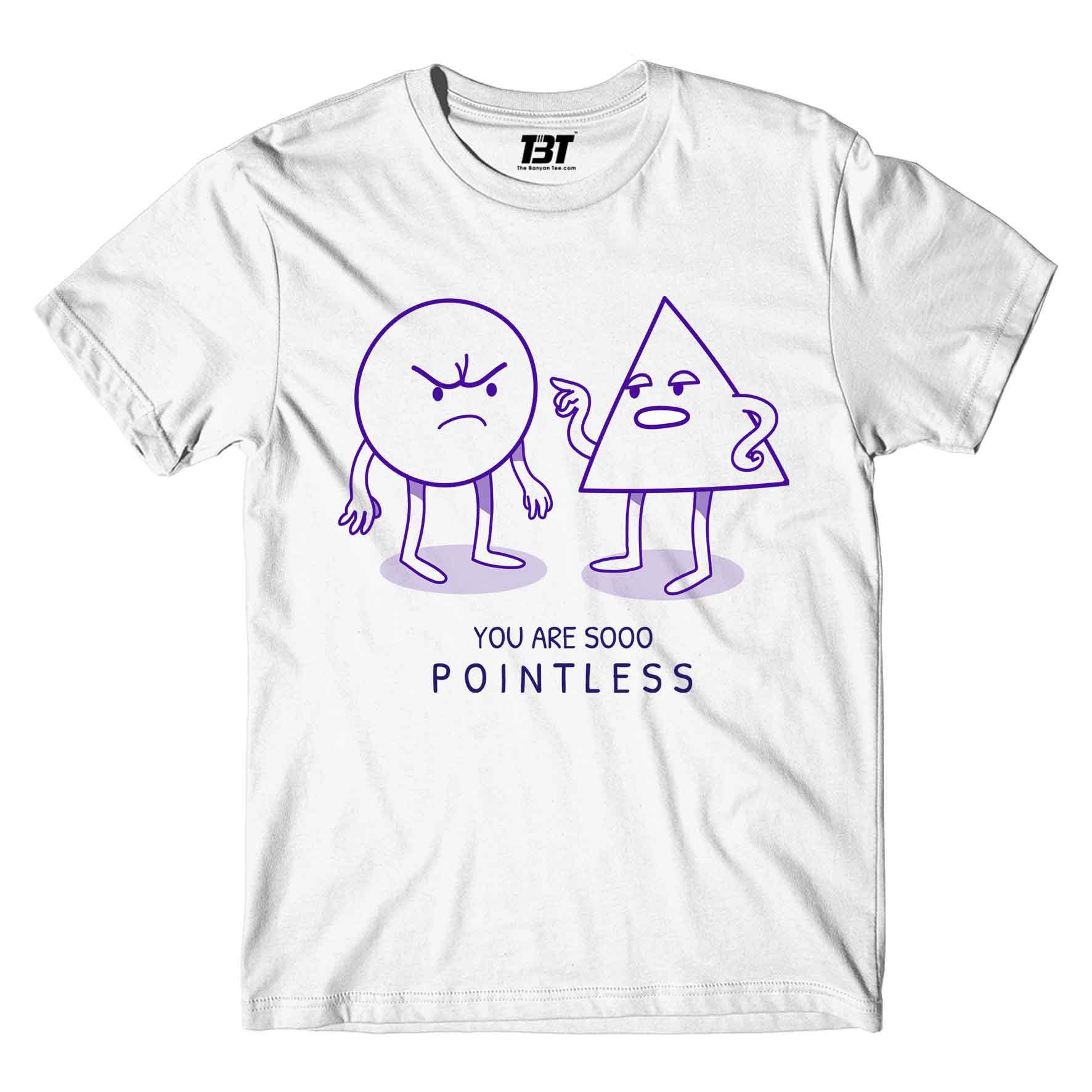 printed pointless t-shirt printed graphic stylish buy online india the banyan tee tbt men women girls boys unisex white