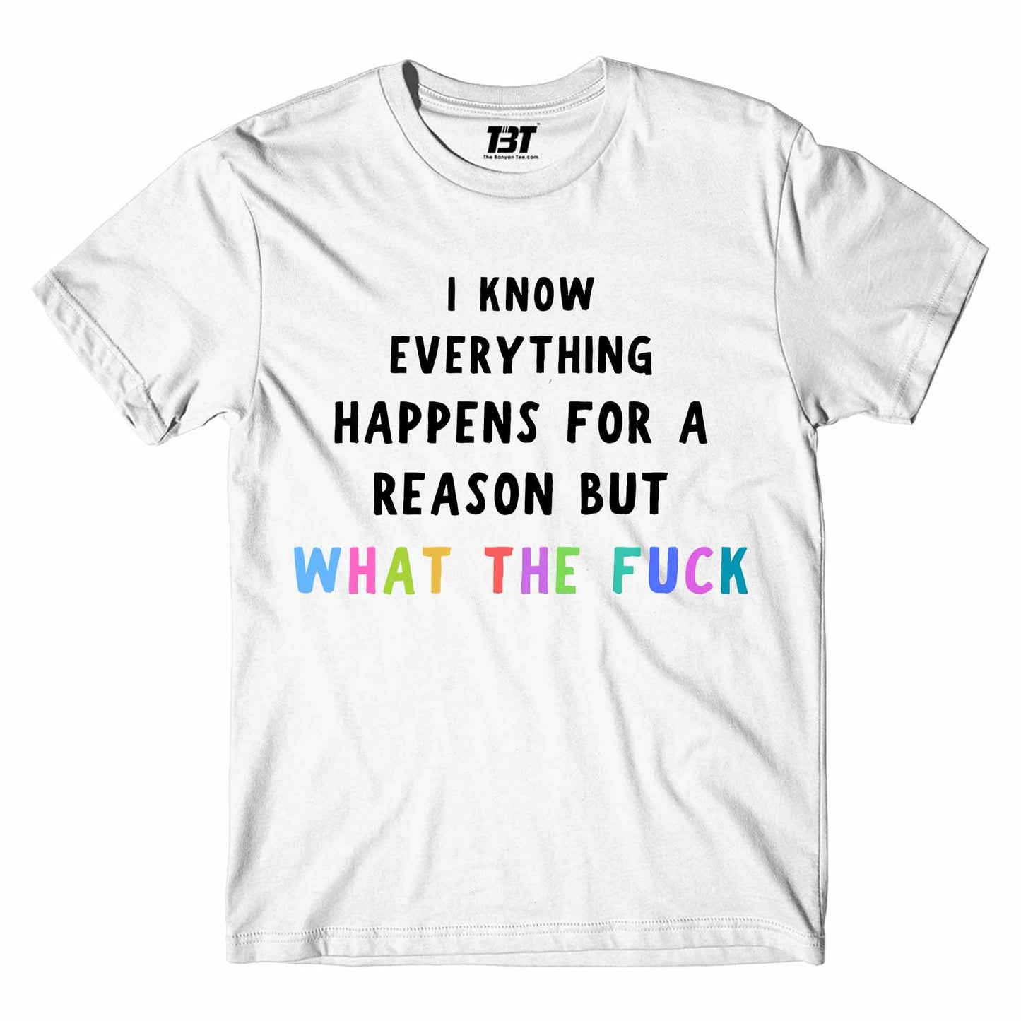 printed wtf t-shirt printed graphic stylish buy online india the banyan tee tbt men women girls boys unisex white