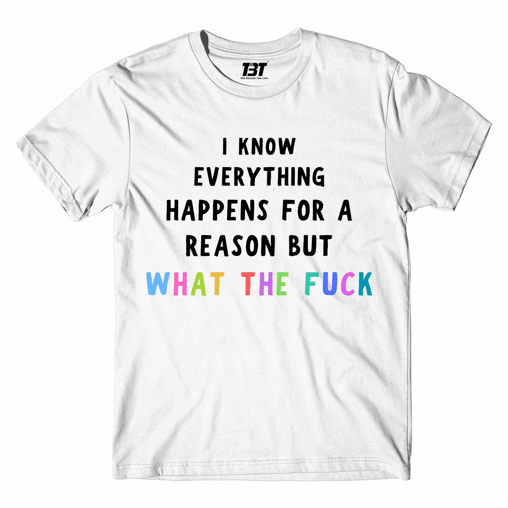 printed wtf t-shirt printed graphic stylish buy online india the banyan tee tbt men women girls boys unisex white