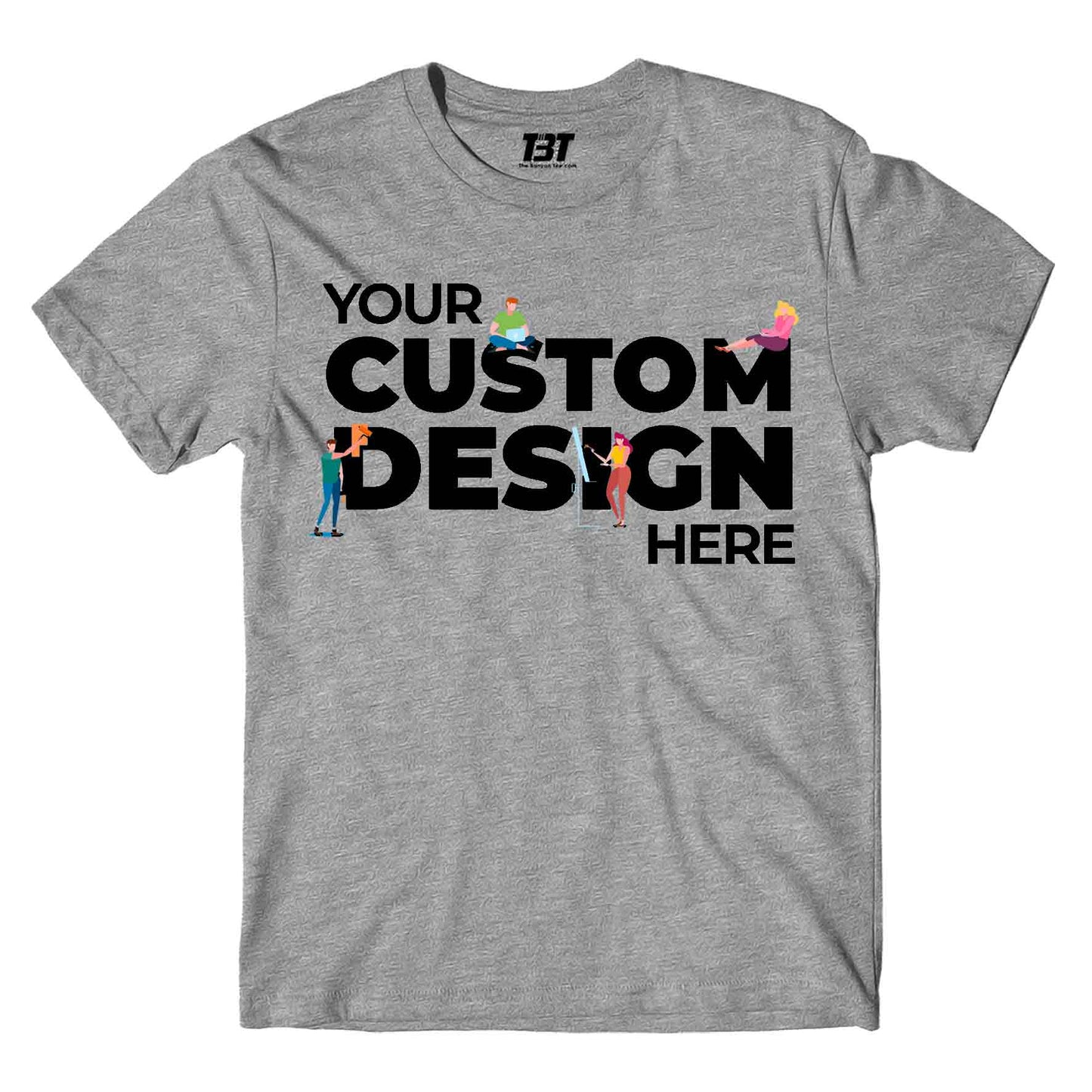 Custom T shirt (Double Side Printing)