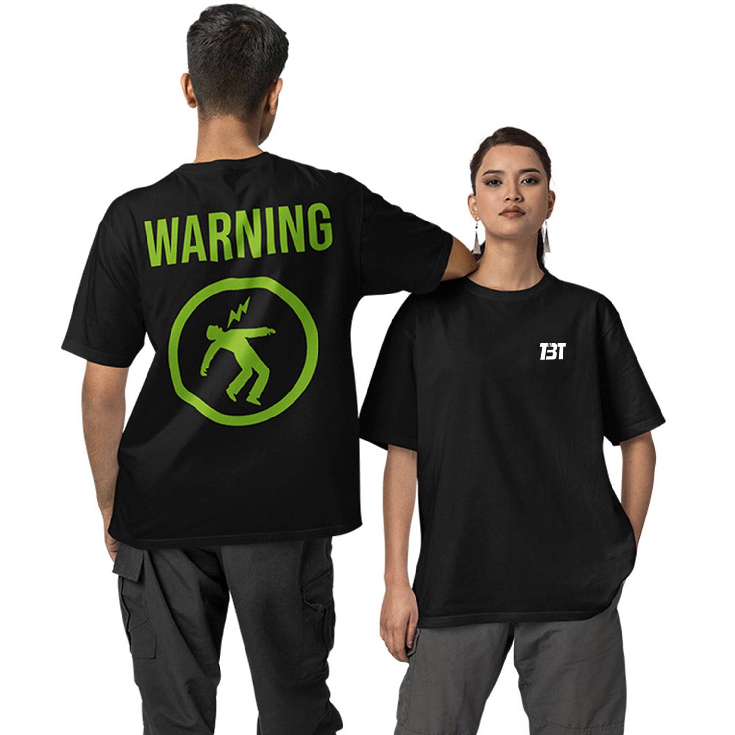 Buy Green Day Oversized T shirt Warning The Banyan Tee