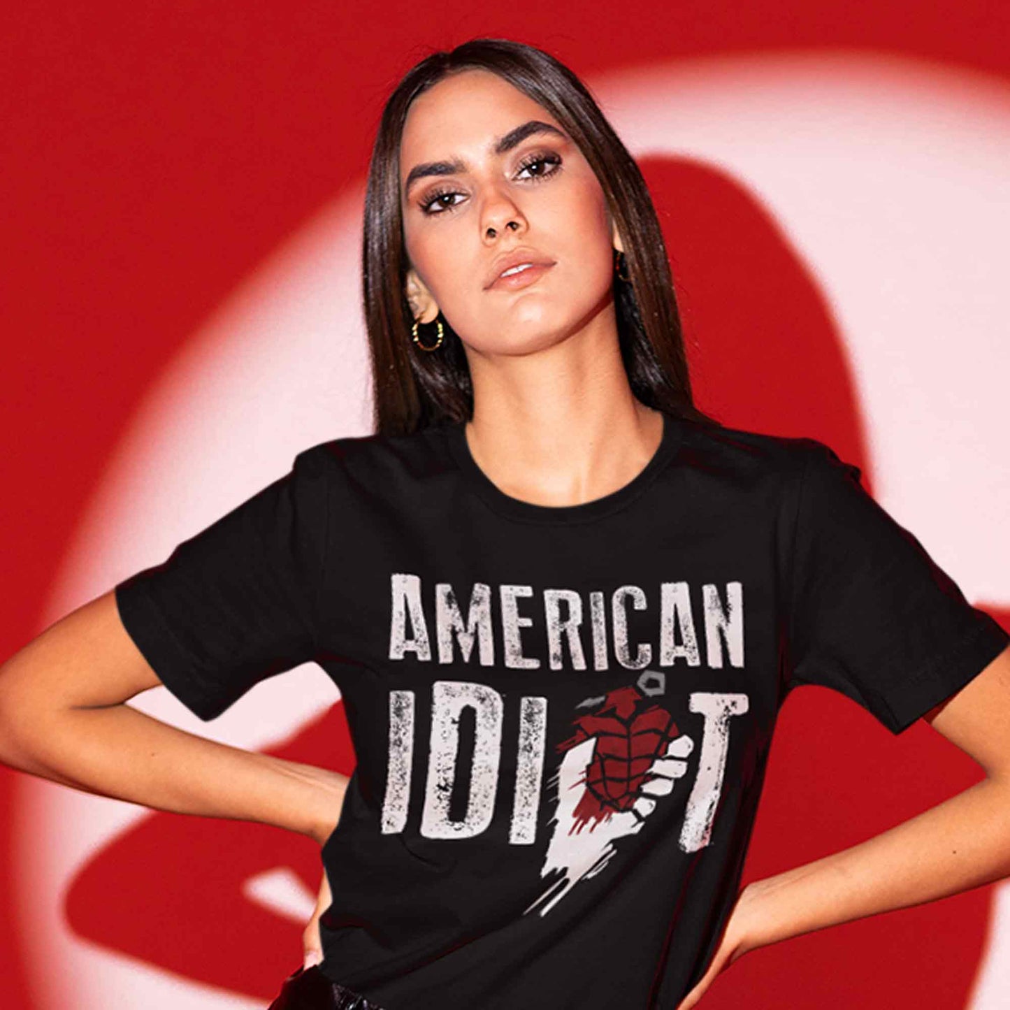 green day american idiot t-shirt music band buy online india the banyan tee tbt men women girls boys unisex black