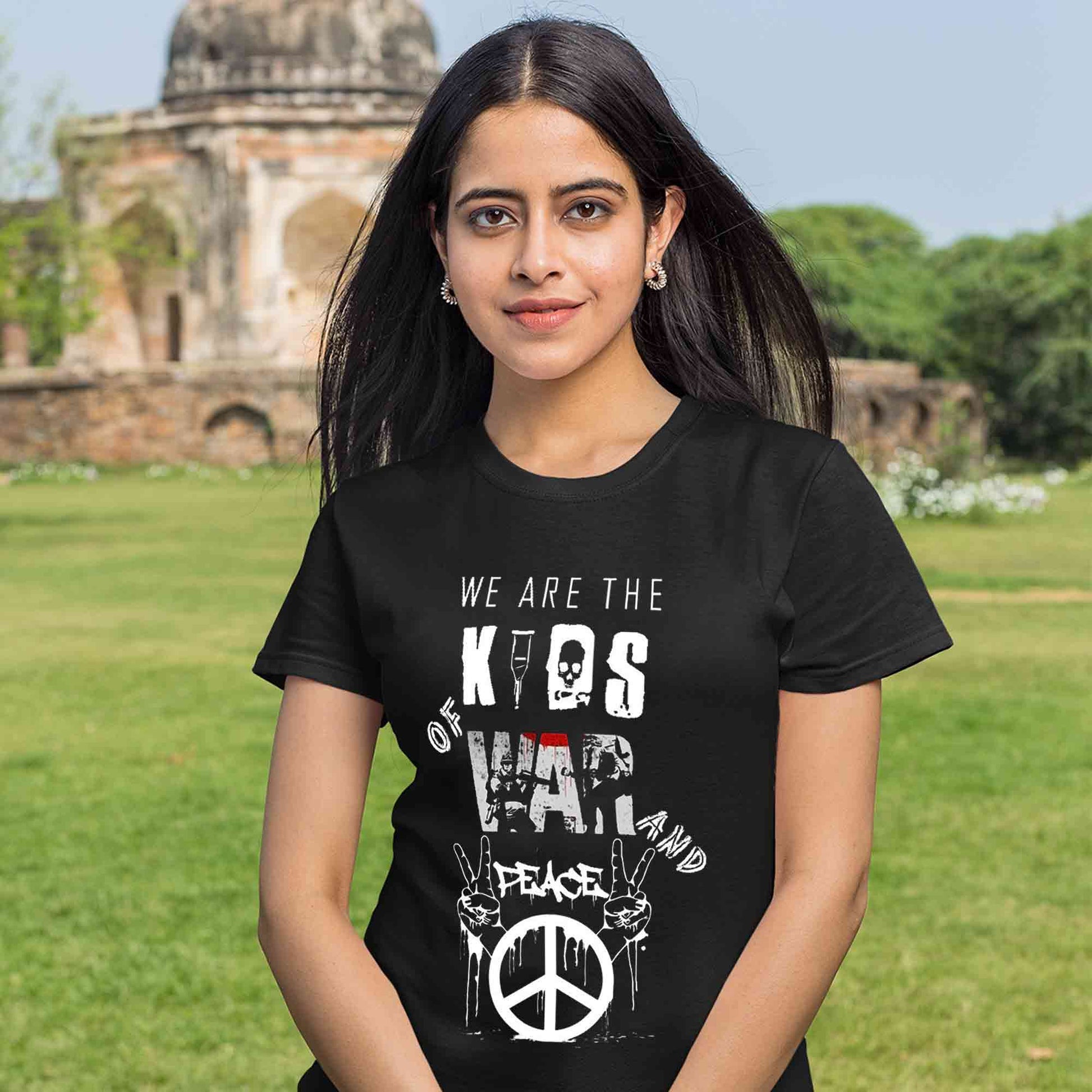 Green Day T shirt Kids Of War And Peace 100% Cotton Soft