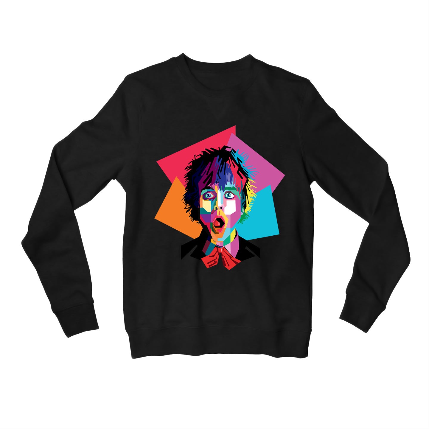 green day pop art sweatshirt upper winterwear music band buy online india the banyan tee tbt men women girls boys unisex black