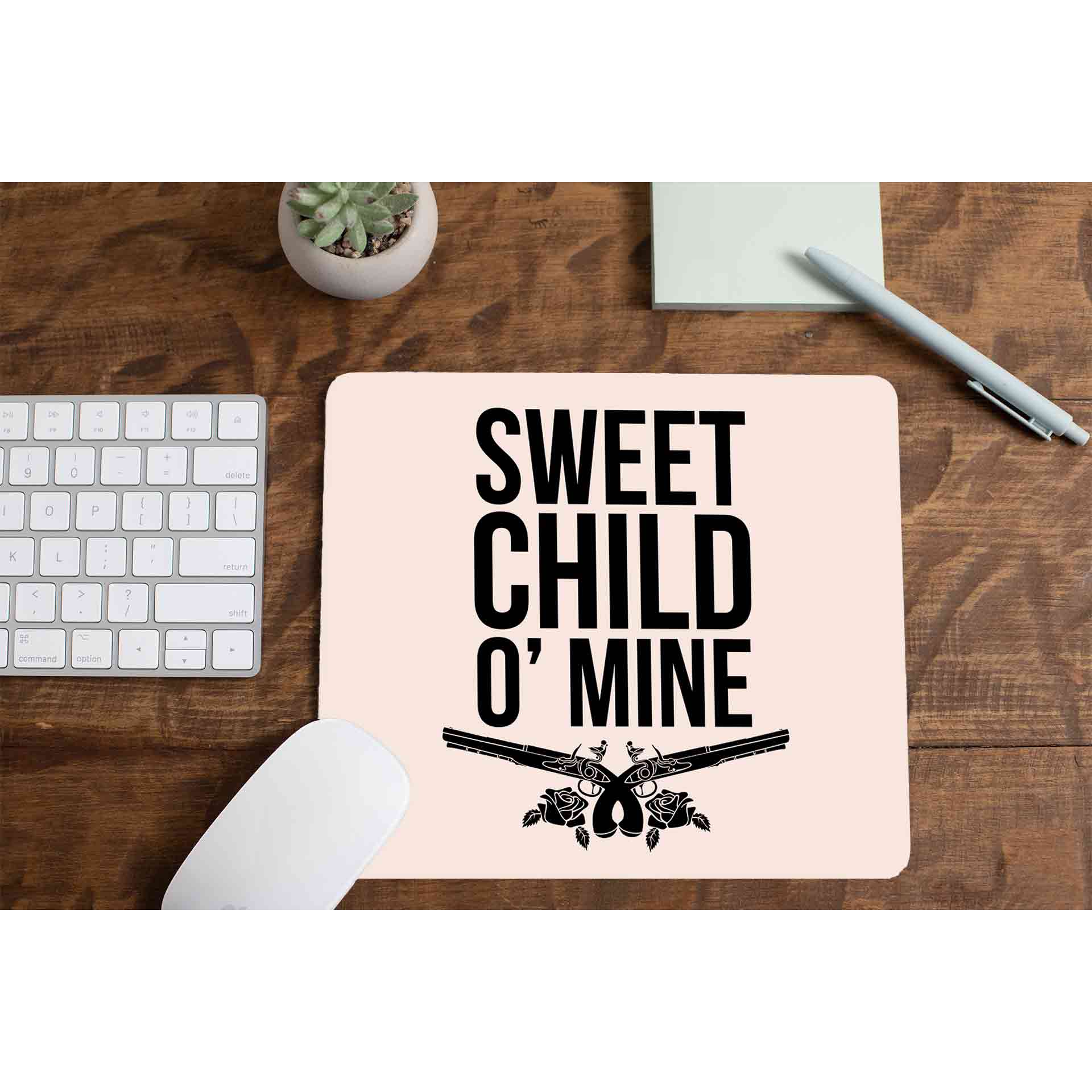 guns n' roses sweet child o' mine mousepad logitech large anime music band buy online india the banyan tee tbt men women girls boys unisex