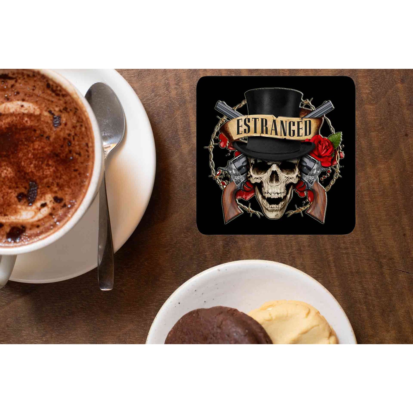 guns n' roses estranged coasters wooden table cups indian music band buy online india the banyan tee tbt men women girls boys unisex