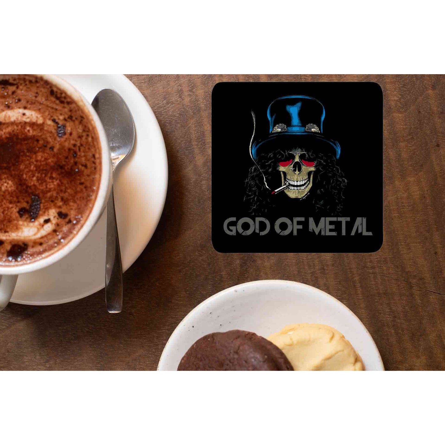 guns n' roses god of metal - slash coasters wooden table cups indian music band buy online india the banyan tee tbt men women girls boys unisex