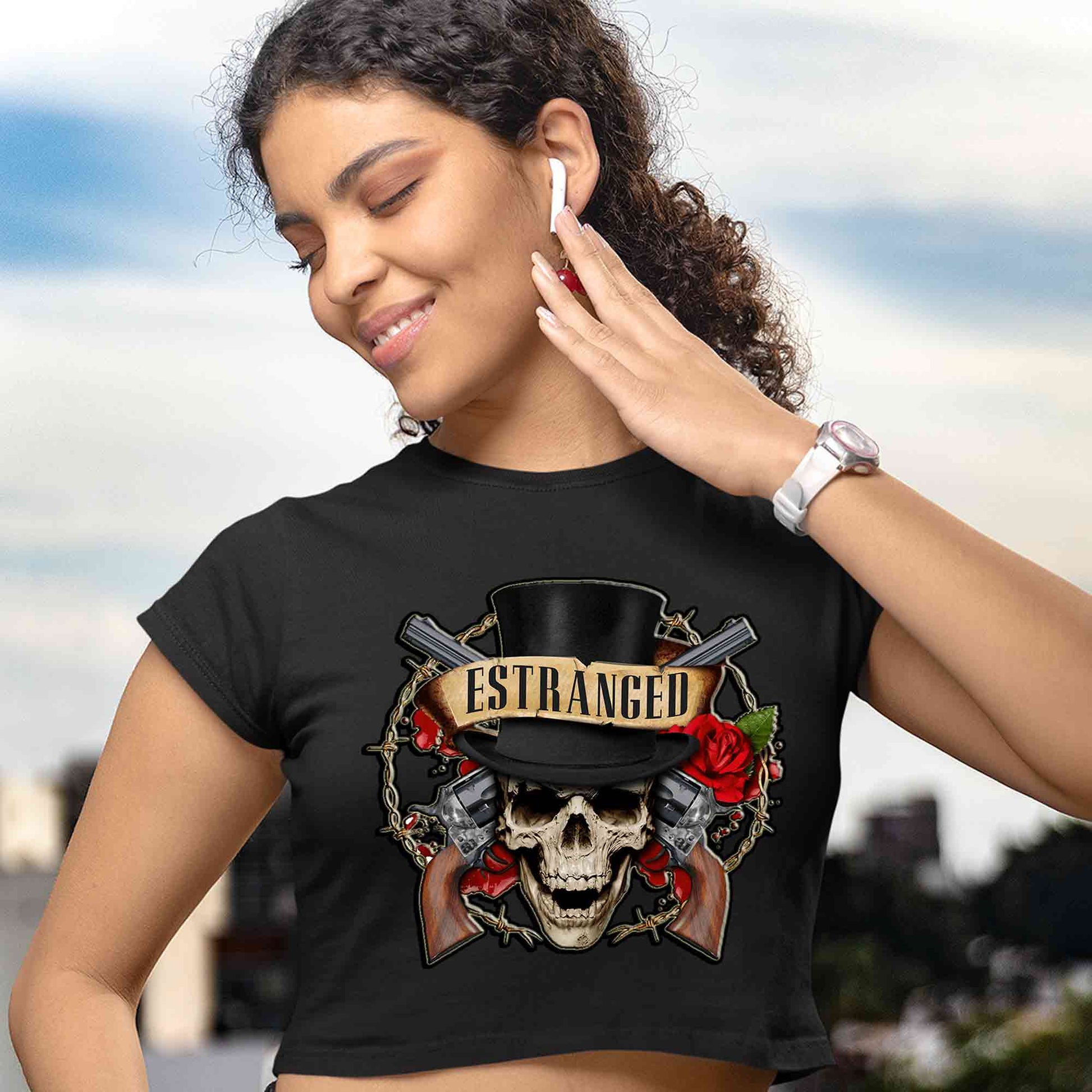 guns n' roses estranged crop top music band buy online india the banyan tee tbt men women girls boys unisex black