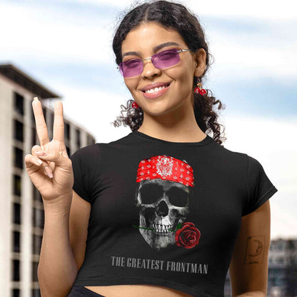 guns n' roses the greatest frontman crop top music band buy online india the banyan tee tbt men women girls boys unisex black - axl rose