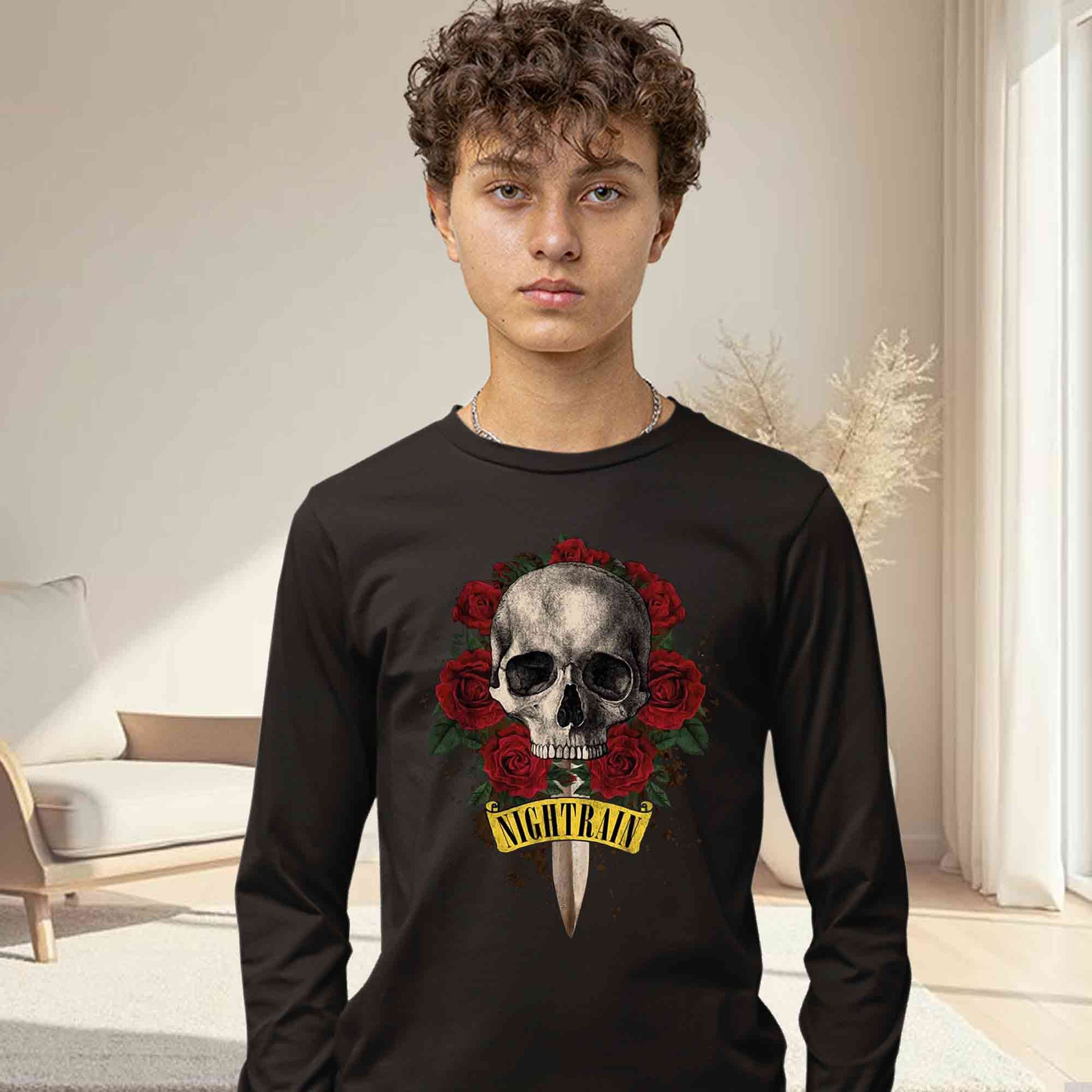 guns n' roses nightrain full sleeves long sleeves music band buy online india the banyan tee tbt men women girls boys unisex black