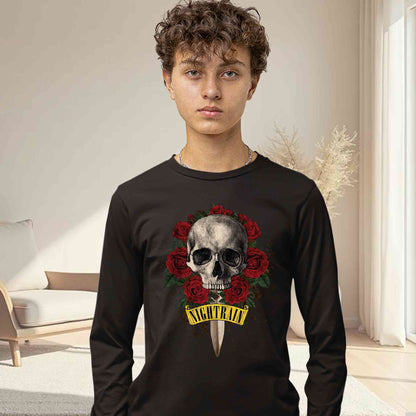 guns n' roses nightrain full sleeves long sleeves music band buy online india the banyan tee tbt men women girls boys unisex black