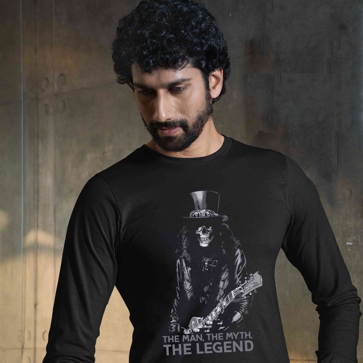 guns n' roses the legend - slash full sleeves long sleeves music band buy online india the banyan tee tbt men women girls boys unisex black