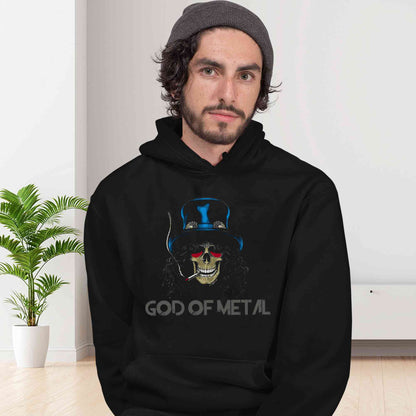 guns n' roses god of metal - slash hoodie hooded sweatshirt winterwear music band buy online india the banyan tee tbt men women girls boys unisex black