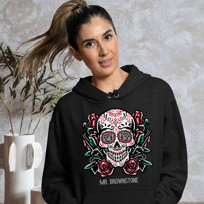 guns n' roses mr. brownstone hoodie hooded sweatshirt winterwear music band buy online india the banyan tee tbt men women girls boys unisex black - axl rose