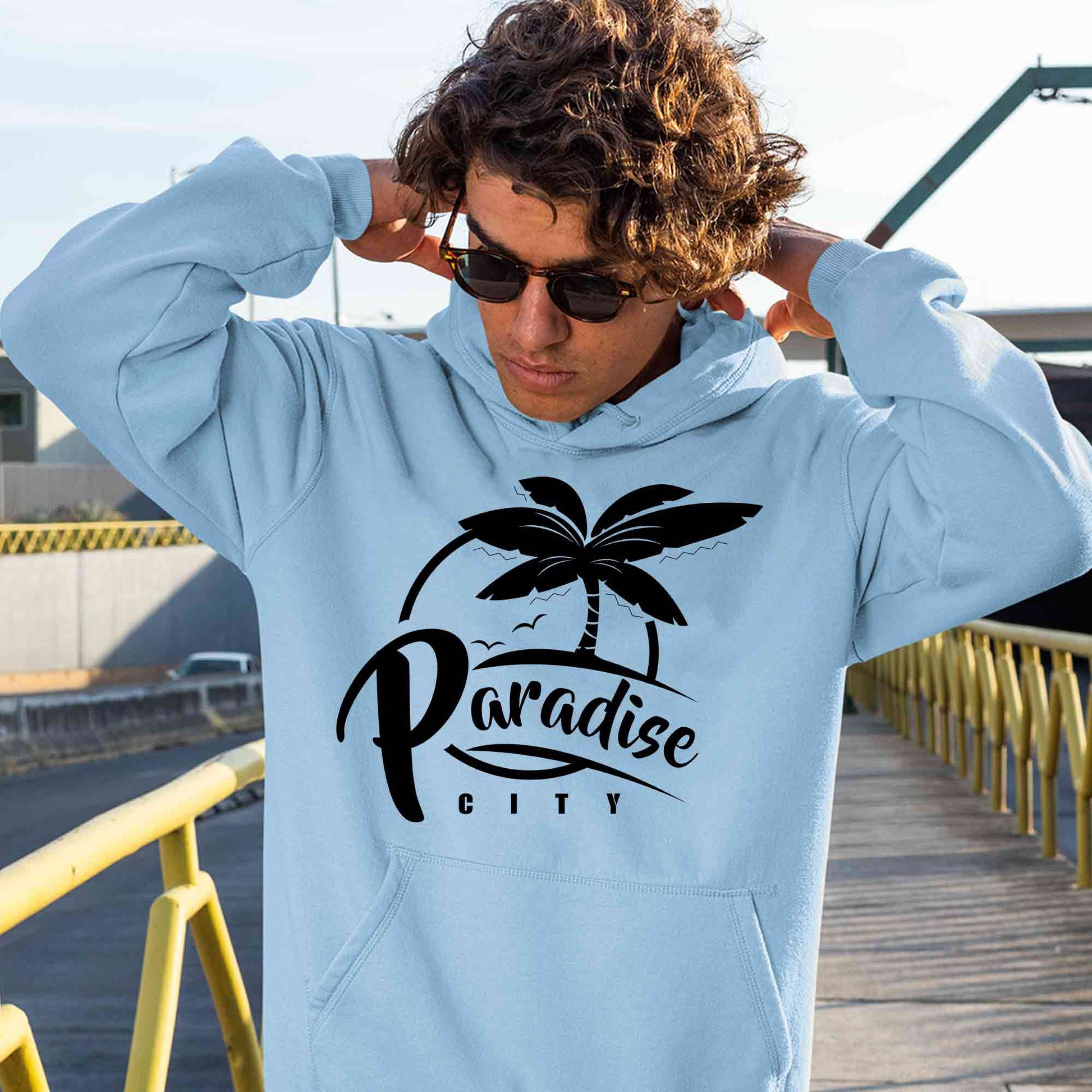 guns n' roses paradise city hoodie hooded sweatshirt winterwear music band buy online india the banyan tee tbt men women girls boys unisex gray