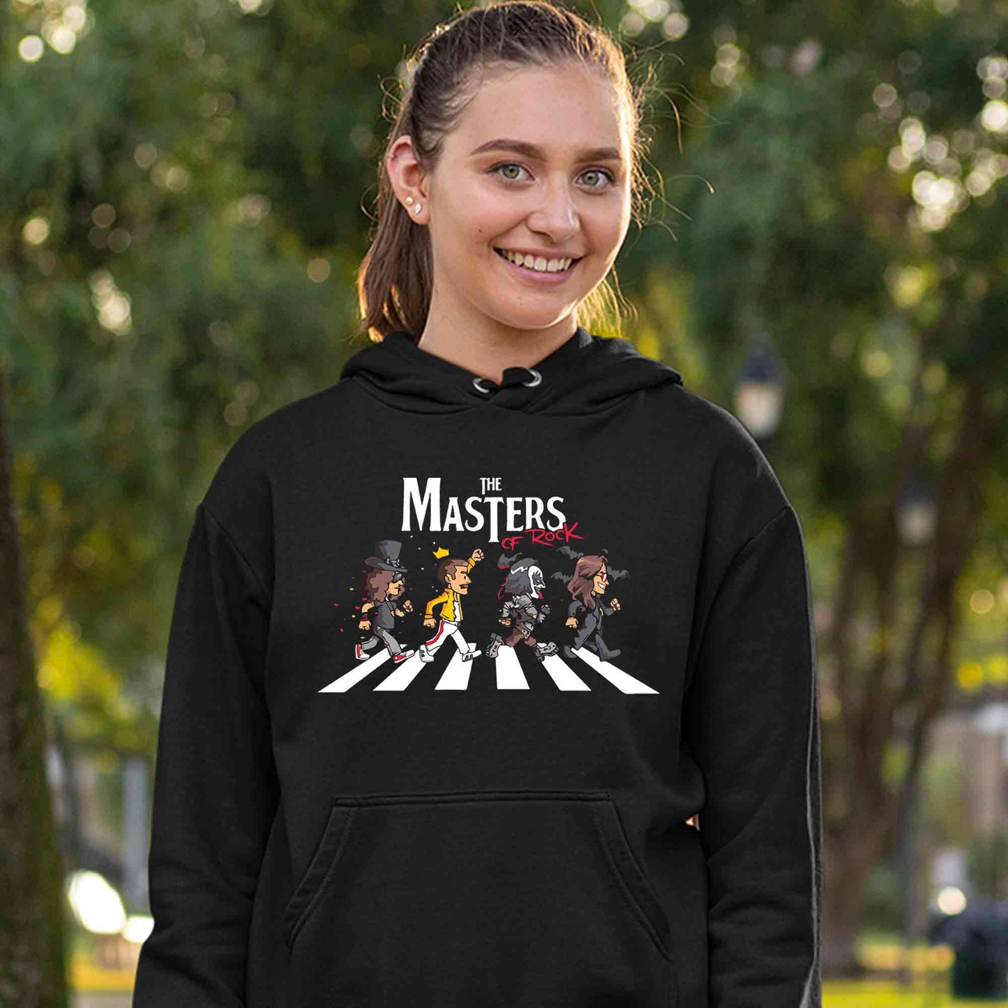 guns n' roses the masters of rock hoodie hooded sweatshirt winterwear music band buy online india the banyan tee tbt men women girls boys unisex black