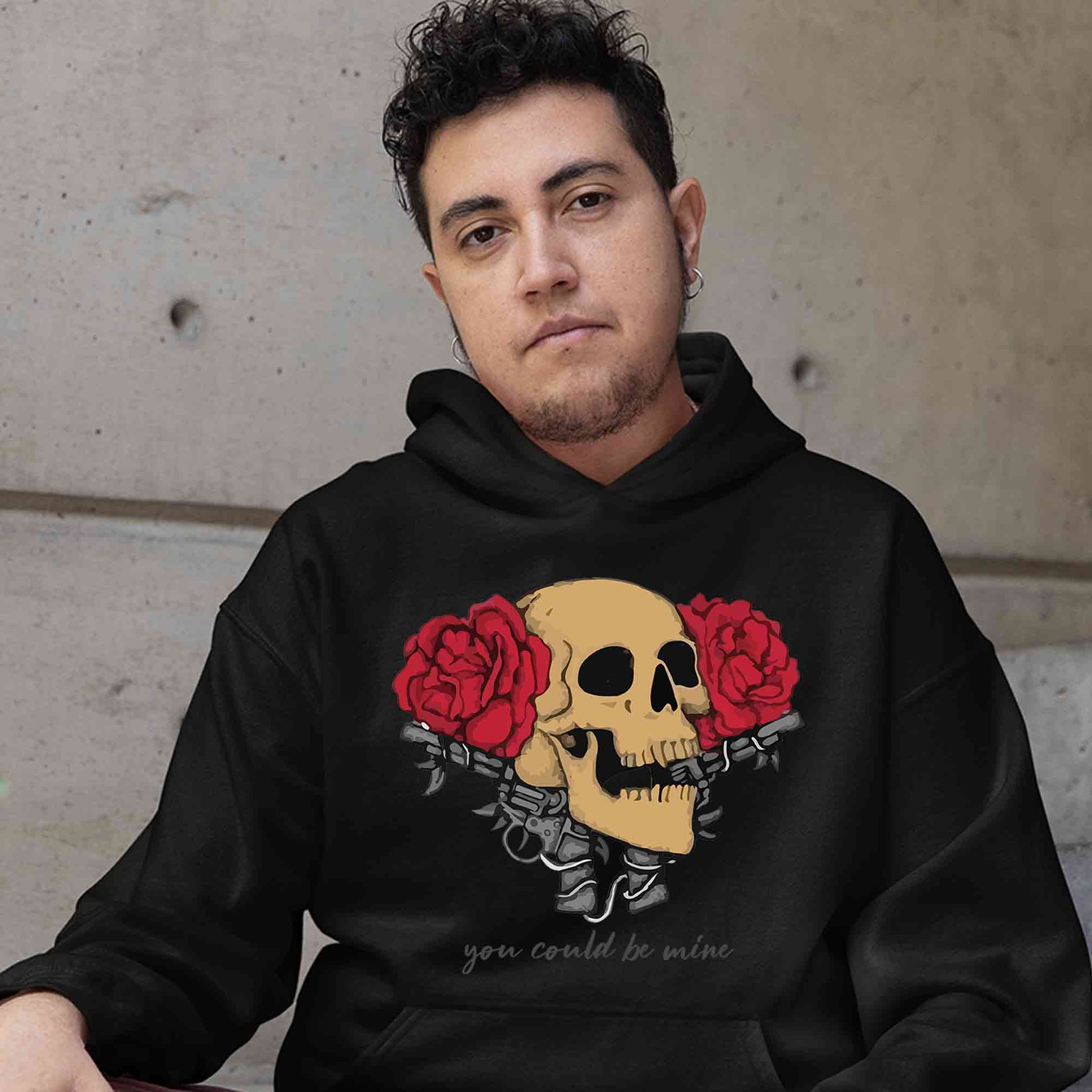 guns n' roses you could be mine hoodie hooded sweatshirt winterwear music band buy online india the banyan tee tbt men women girls boys unisex black