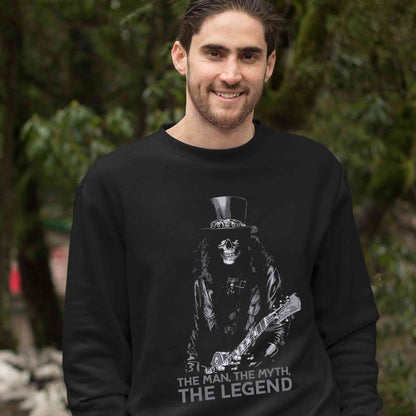 guns n' roses the legend - slash sweatshirt upper winterwear music band buy online india the banyan tee tbt men women girls boys unisex black