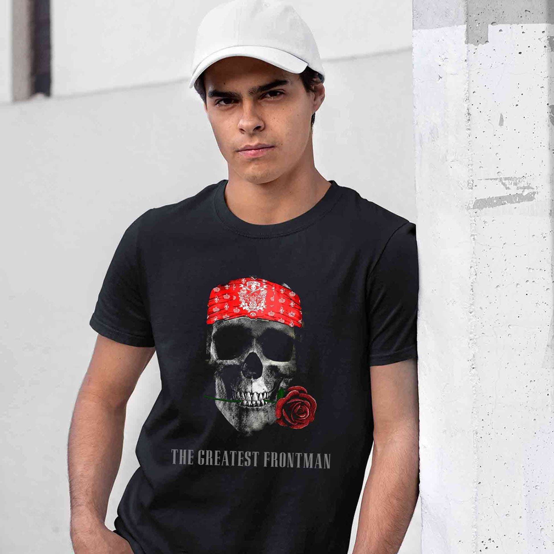 guns n' roses the greatest frontman t-shirt music band buy online india the banyan tee tbt men women girls boys unisex black - axl rose