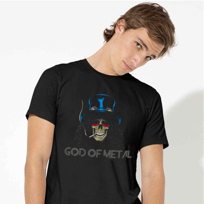 guns n' roses god of metal - slash t-shirt music band buy online india the banyan tee tbt men women girls boys unisex black