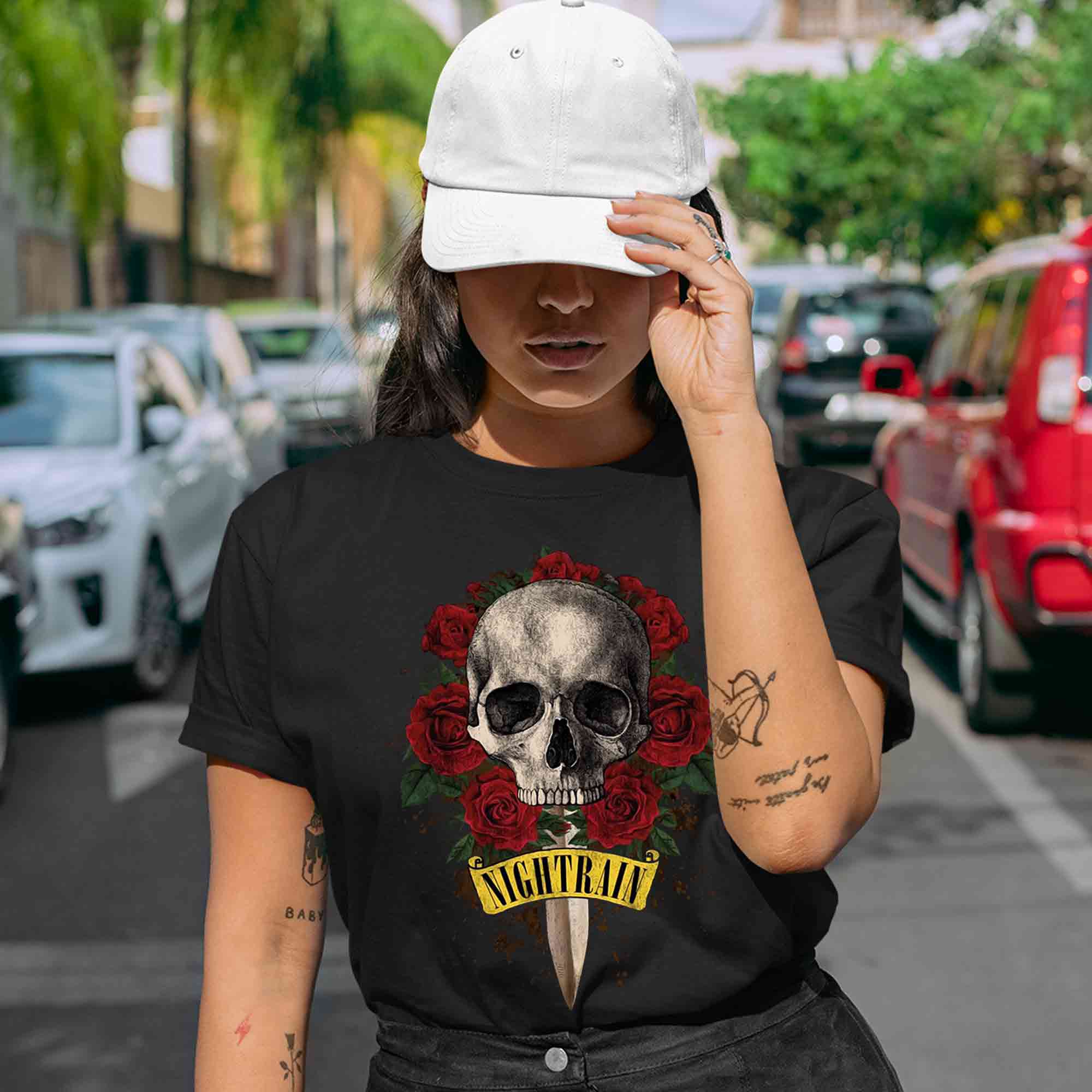Guns N' Roses T shirt - Nightrain 100% Cotton | Soft & Comfy