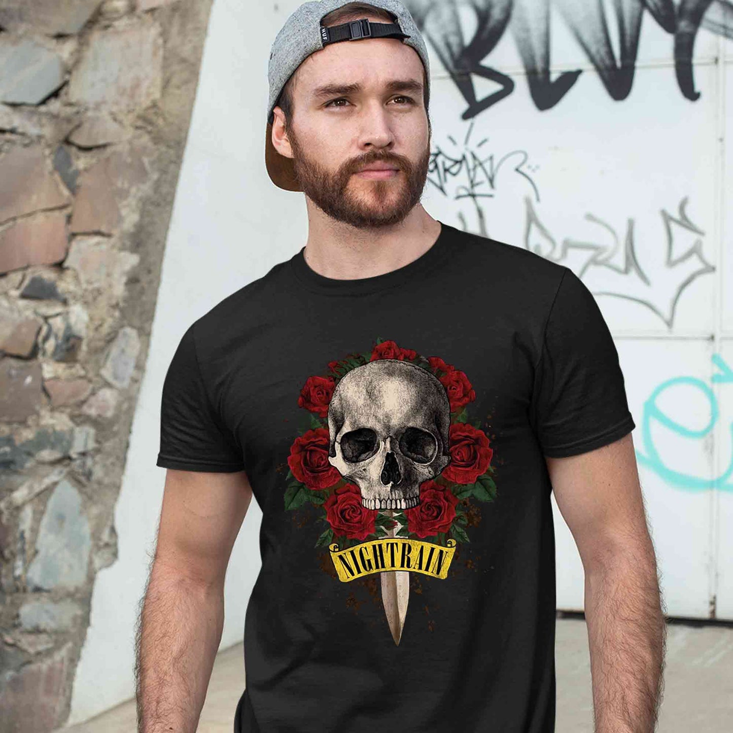 guns n' roses nightrain t-shirt music band buy online india the banyan tee tbt men women girls boys unisex black