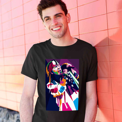 guns n' roses pop art t-shirt music band buy online india the banyan tee tbt men women girls boys unisex black - axl rose