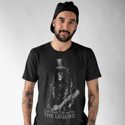 guns n' roses the legend - slash t-shirt music band buy online india the banyan tee tbt men women girls boys unisex black