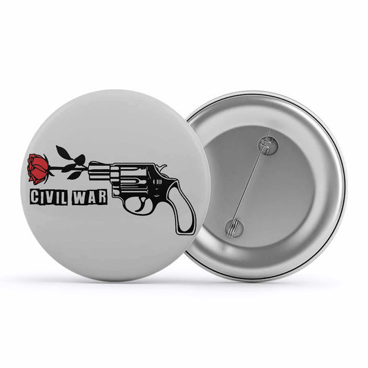 guns n' roses civil war badge pin button music band buy online india the banyan tee tbt men women girls boys unisex