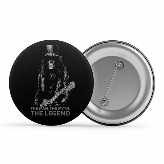 guns n' roses the legend - slash badge pin button music band buy online india the banyan tee tbt men women girls boys unisex