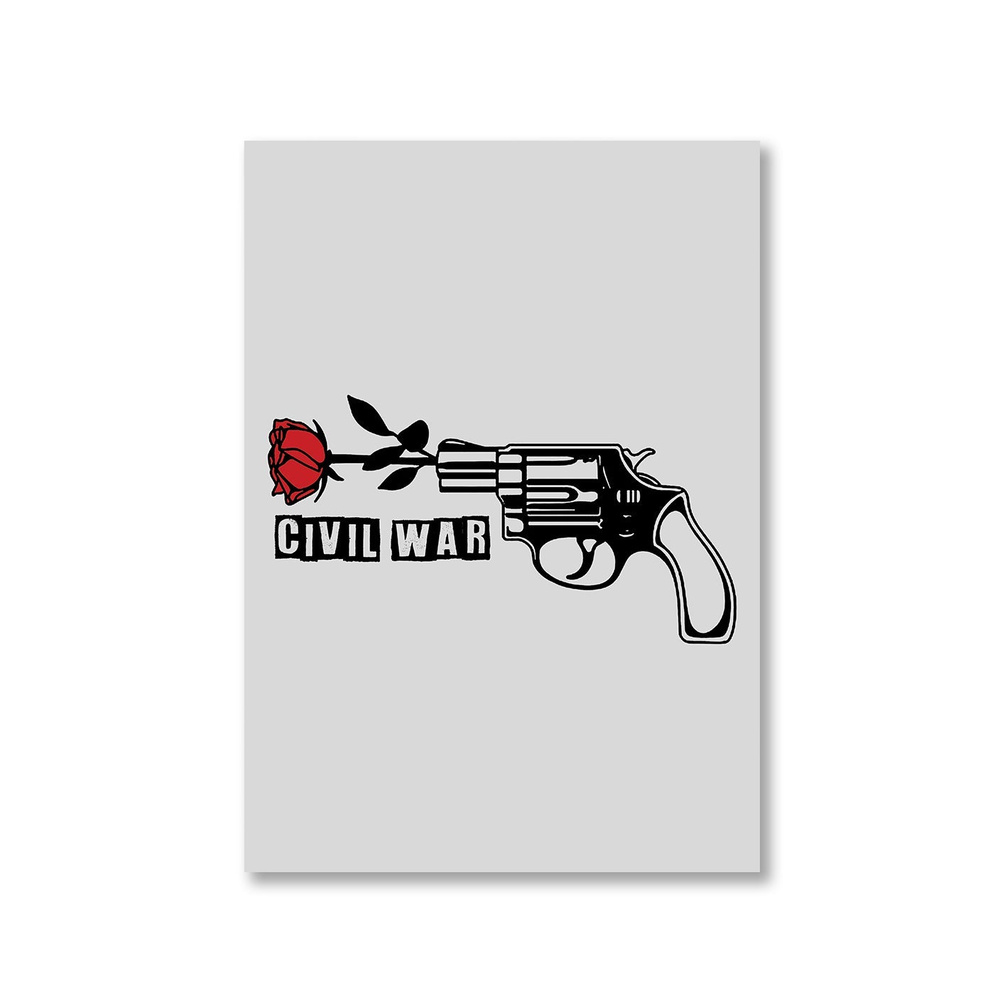 guns n' roses civil war poster wall art buy online india the banyan tee tbt a4