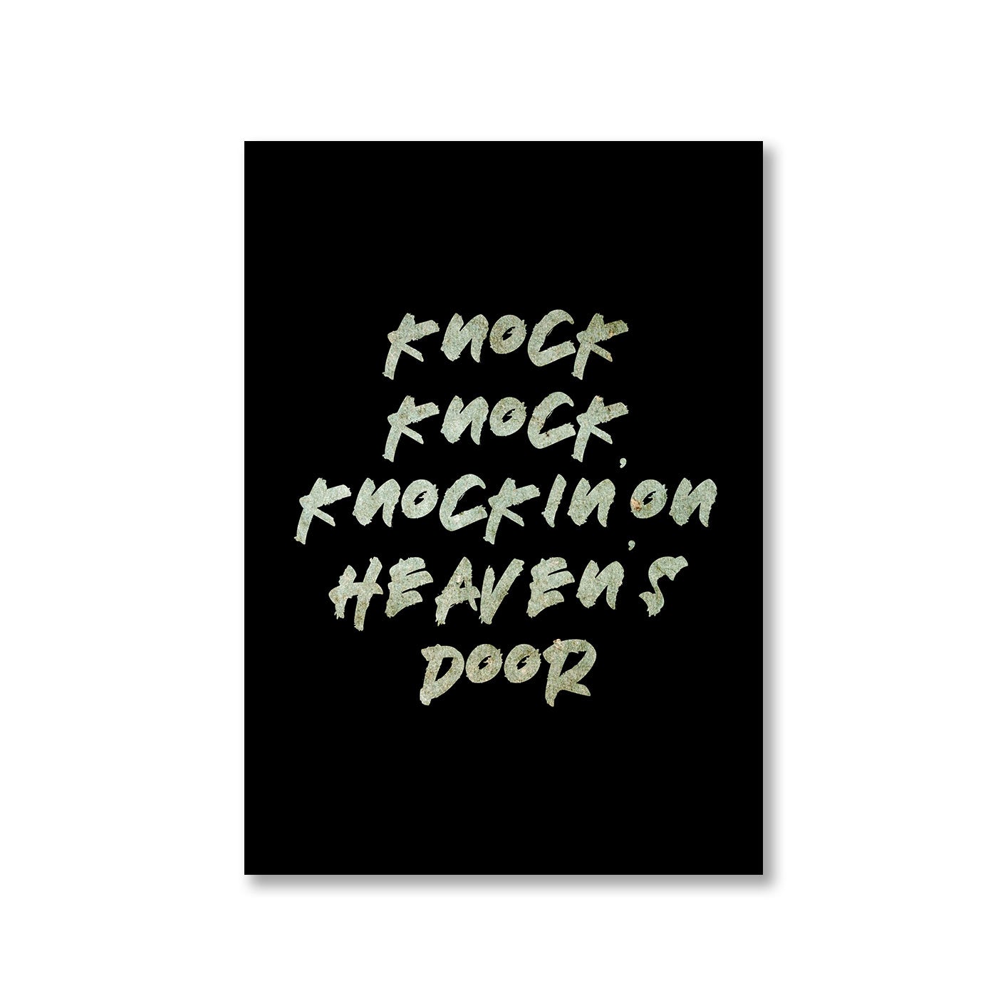 guns n' roses knockin' on heavens door poster wall art buy online india the banyan tee tbt a4