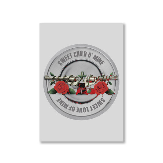 guns n' roses sweet child o' mine poster wall art buy online india the banyan tee tbt a4