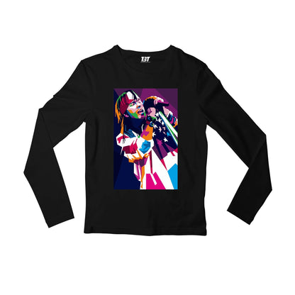 guns n' roses pop art full sleeves long sleeves music band buy online india the banyan tee tbt men women girls boys unisex black - axl rose