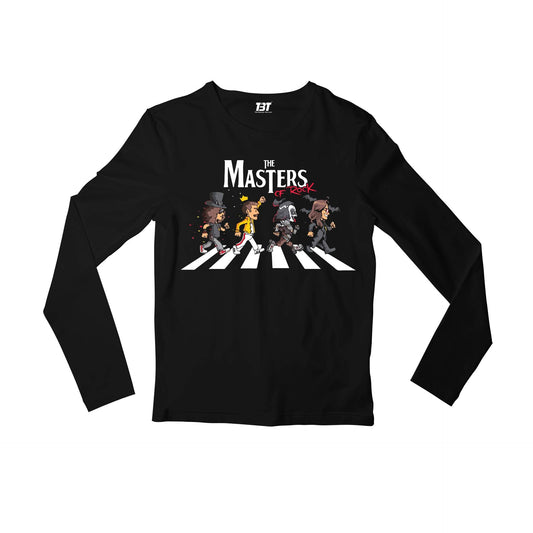 guns n' roses the masters of rock full sleeves long sleeves music band buy online india the banyan tee tbt men women girls boys unisex black