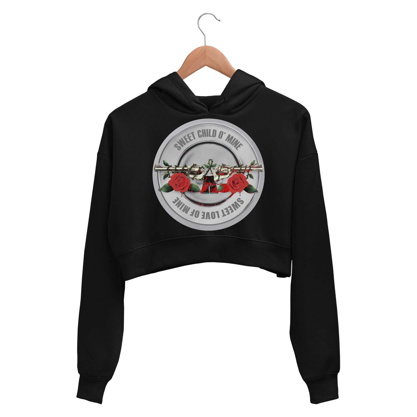 Crop Hoodie - Sweet Child O' Mine