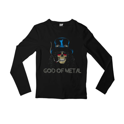 Full Sleeves T shirt - God Of Metal - Slash