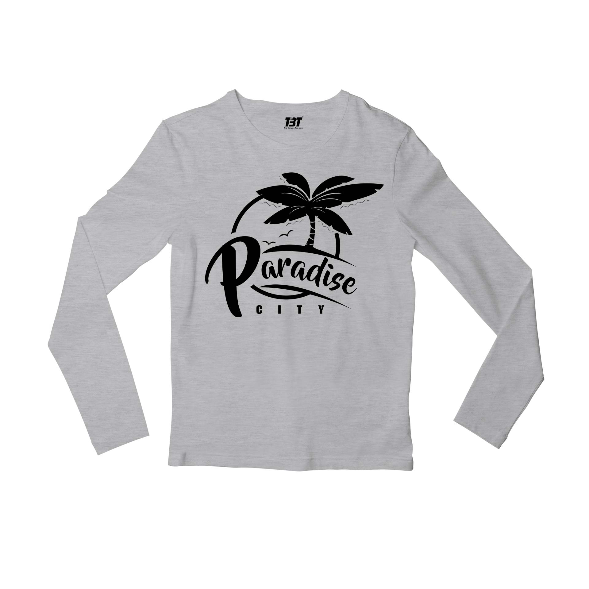 guns n' roses paradise city full sleeves long sleeves music band buy online india the banyan tee tbt men women girls boys unisex gray