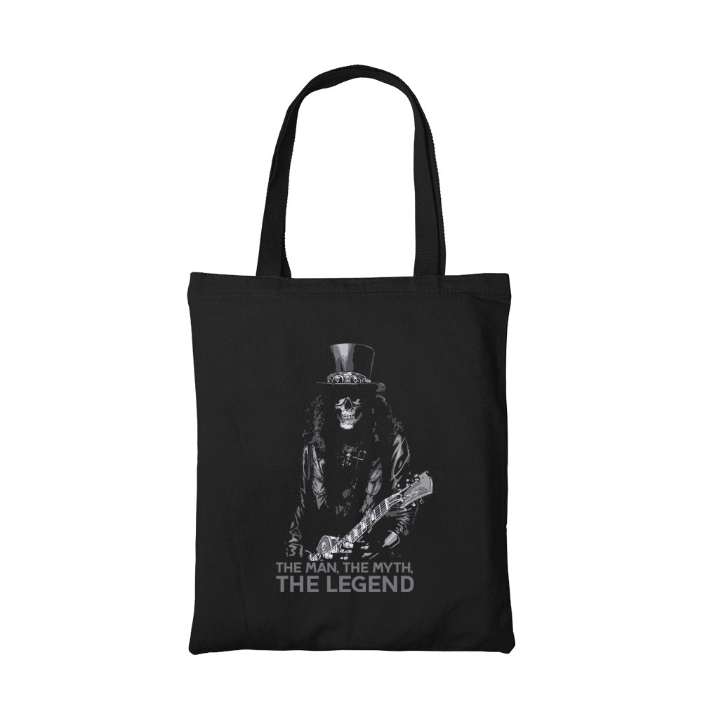 guns n roses the legend tote bag hand printed cotton women men unisex