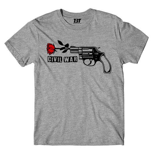 guns n' roses civil war t-shirt music band buy online india the banyan tee tbt men women girls boys unisex gray