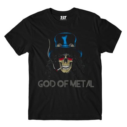 guns n' roses god of metal - slash t-shirt music band buy online india the banyan tee tbt men women girls boys unisex black