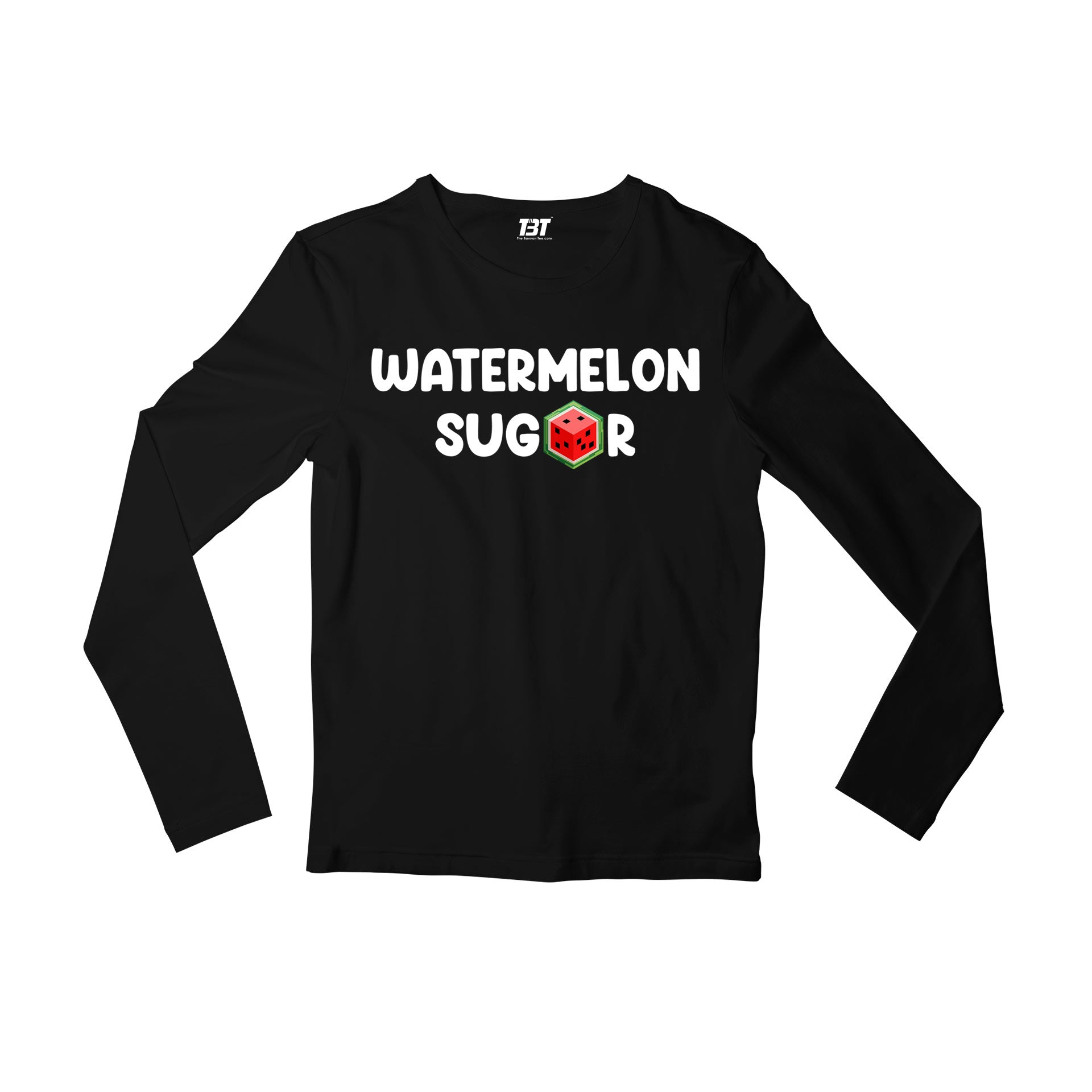 harry styles watermelon sugar full sleeves long sleeves music band buy online india the banyan tee tbt men women girls boys unisex black