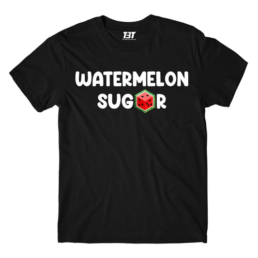 harry styles watermelon sugar t-shirt music band buy online india the banyan tee tbt men women girls boys unisex black