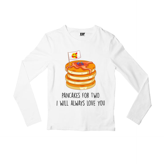 harry styles pancakes for two - keep driving full sleeves long sleeves music band buy online india the banyan tee tbt men women girls boys unisex white