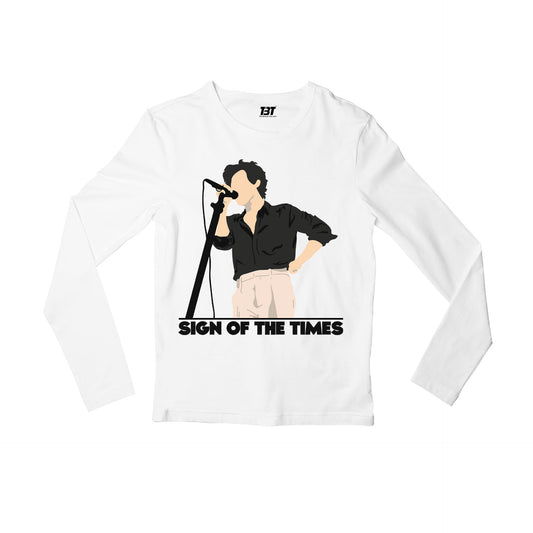 harry styles sign of the times full sleeves long sleeves music band buy online india the banyan tee tbt men women girls boys unisex white