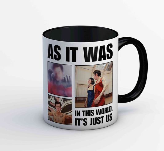 harry styles as it was mug coffee ceramic music band buy online india the banyan tee tbt men women girls boys unisex - in this world, it's just us